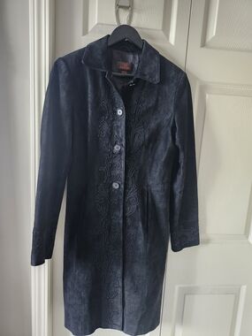 Danier Suede Long Coat - Women's